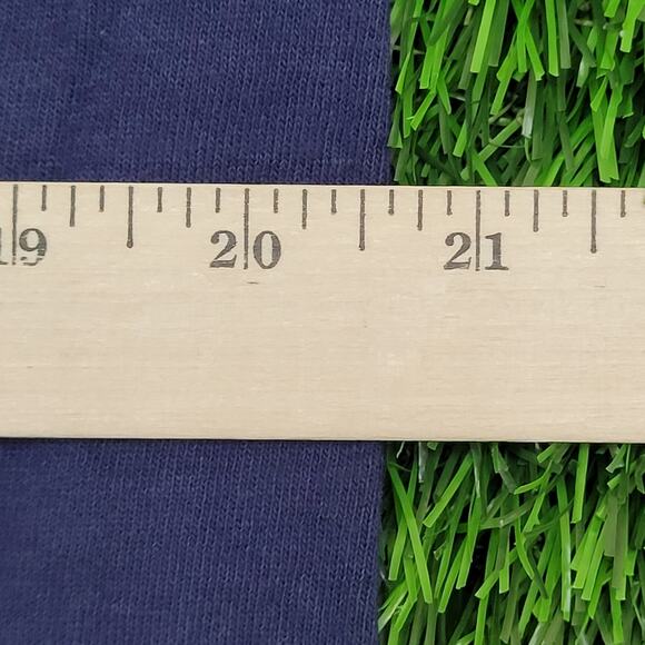 Lion Art Shirt Medium 20x26 Blue - Picture 10 of 11